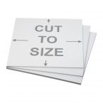 Cut-to-Size White Styrene Sheet - High Impact